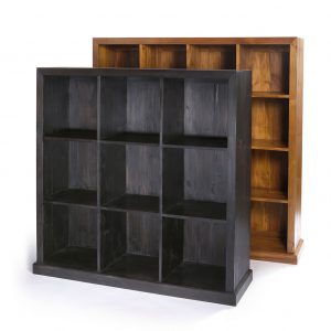 CLASSIC CUBICLE ENCLOSE BACK BOOKSHELF
