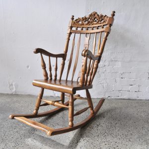 ORNATE ROCKING CHAIR