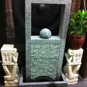 PEBBLE STACKING FOUNTAIN